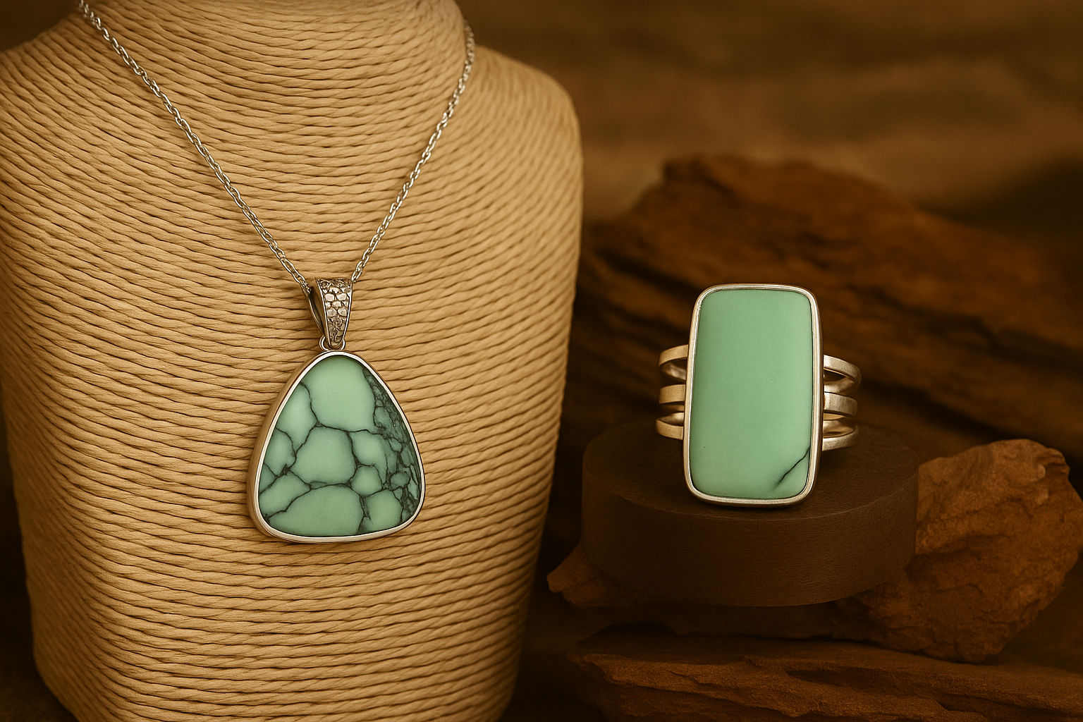 Whispercurrent Variscite Collectiom