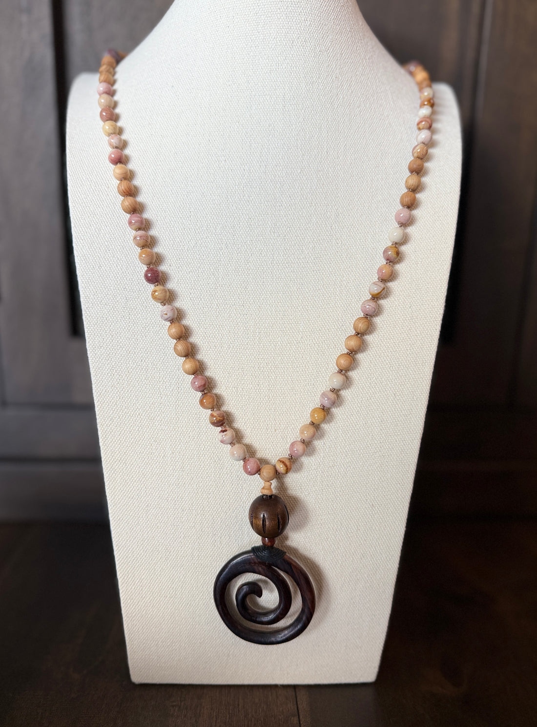 Hidden Serenity Mala Necklace