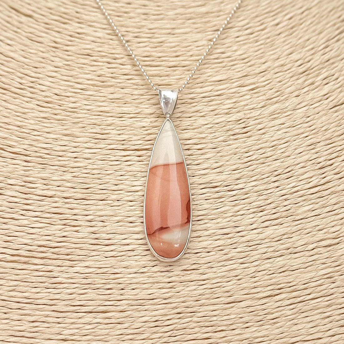 Blushstone Pendant| Waykeeper Mini Collection | Ember Collection