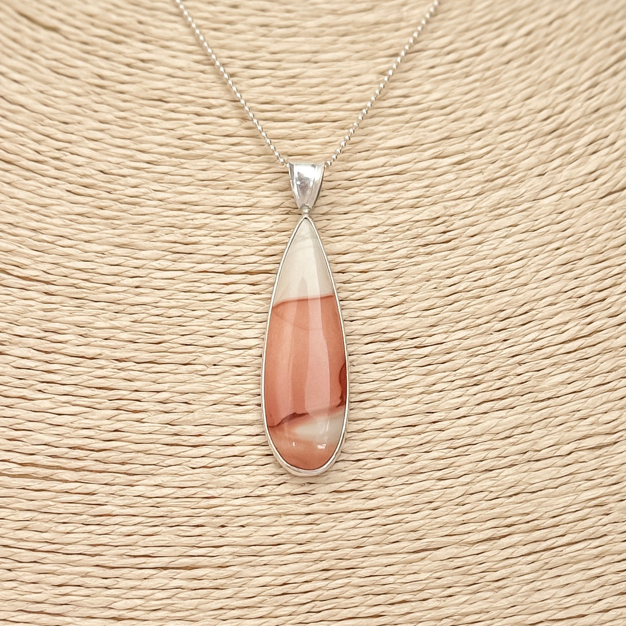 Blushstone Pendant| Waykeeper Mini Collection | Ember Collection