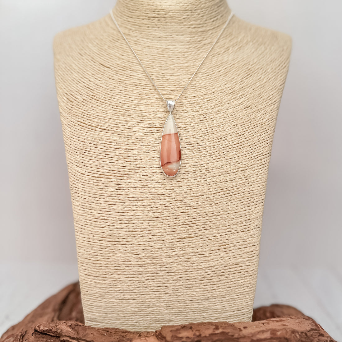 Blushstone Pendant| Waykeeper Mini Collection | Ember Collection