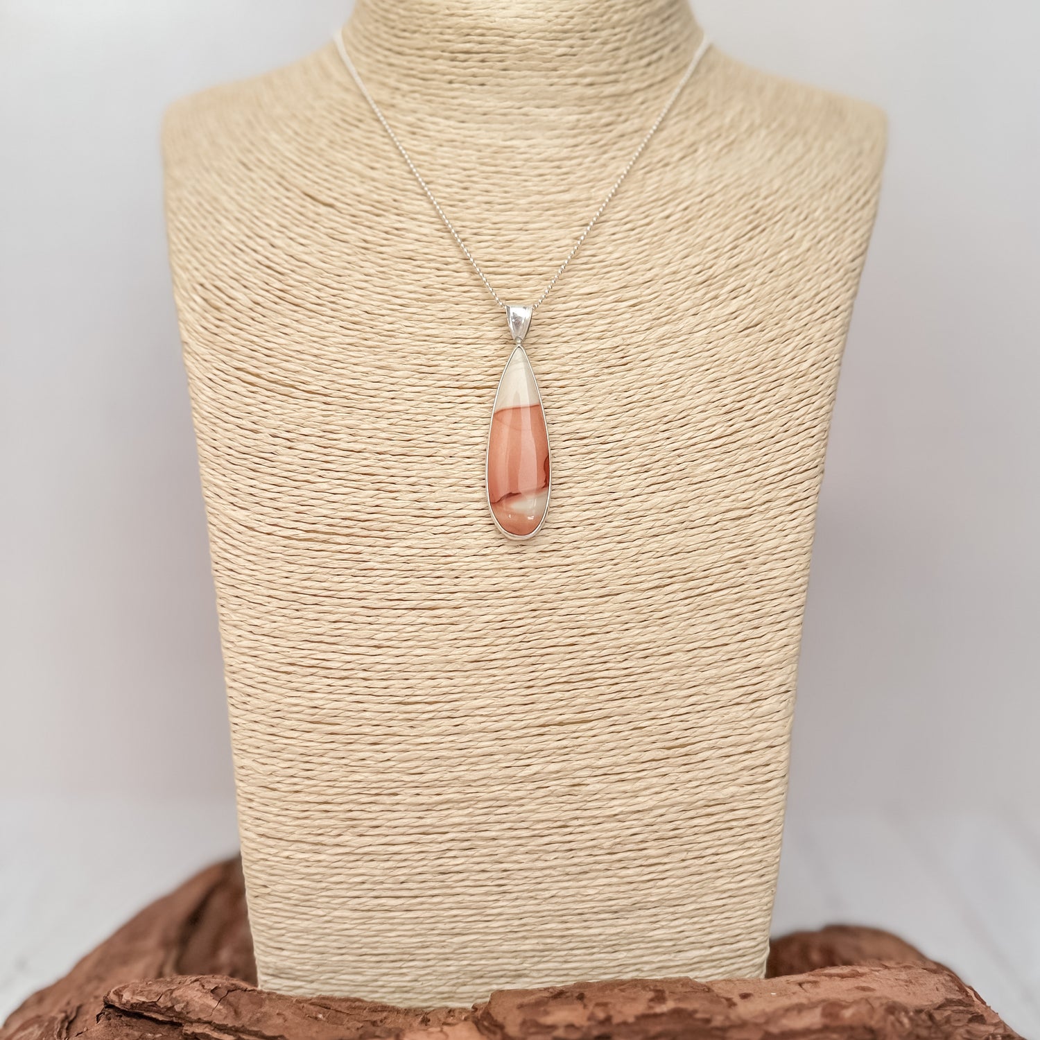 Blushstone Pendant| Waykeeper Mini Collection | Ember Collection
